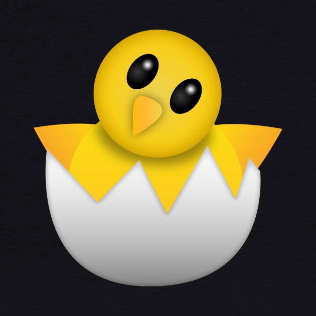 Hatching baby chick Emoji by juyodesign